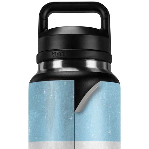 Argentina Flag Distressed YETI Rambler 36oz Bottle Skin